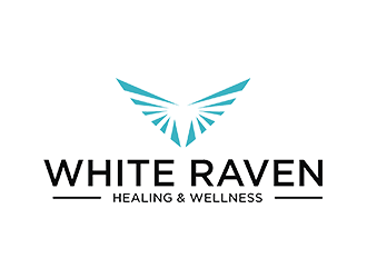 White Raven Healing & Wellness logo design by EkoBooM