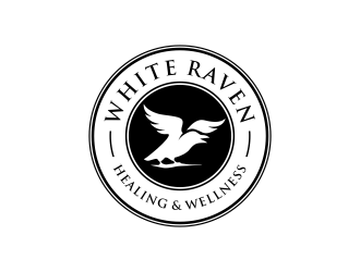 White Raven Healing & Wellness logo design by christabel