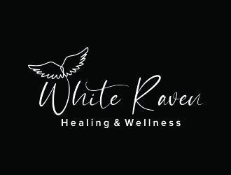 White Raven Healing & Wellness logo design by Shina