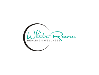 White Raven Healing & Wellness logo design by muda_belia