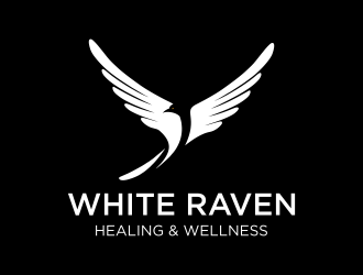 White Raven Healing & Wellness logo design by valace