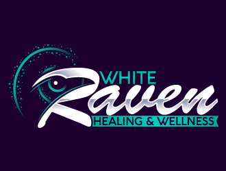 White Raven Healing & Wellness logo design by dasigns