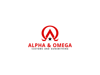 Alpha & Omega Customs and Gunsmithing logo design by novilla