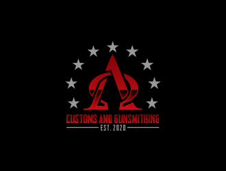 Alpha & Omega Customs and Gunsmithing logo design by Jhonb