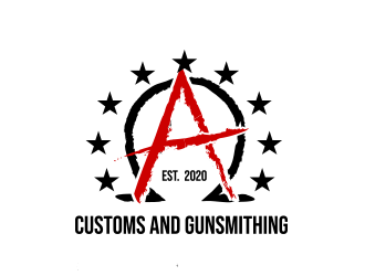 Alpha & Omega Customs and Gunsmithing logo design by keylogo