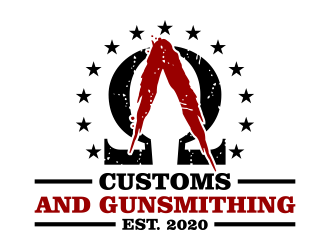Alpha & Omega Customs and Gunsmithing logo design by Kruger