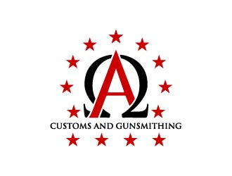 Alpha & Omega Customs and Gunsmithing logo design by maserik