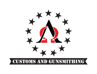 Alpha & Omega Customs and Gunsmithing logo design by yondi