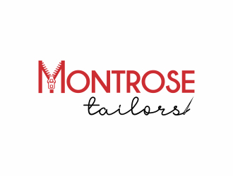 Montrose Tailors logo design by Razzi