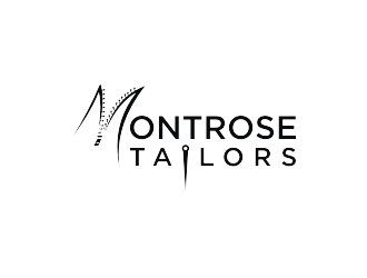 Montrose Tailors logo design by mbamboex