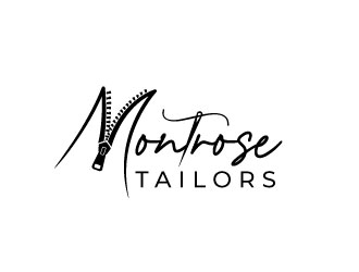 Montrose Tailors logo design by MonkDesign