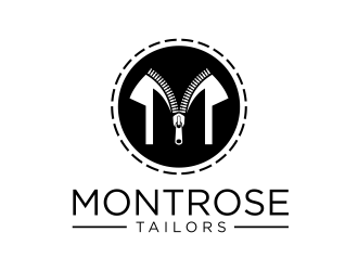 Montrose Tailors logo design by GassPoll