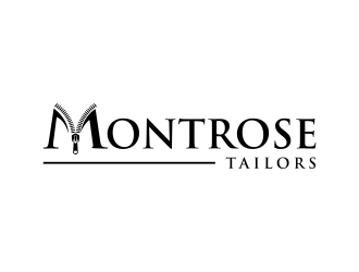 Montrose Tailors logo design by GassPoll