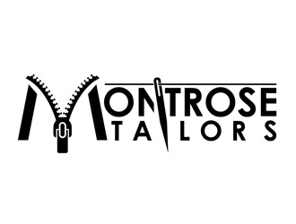 Montrose Tailors logo design by DreamLogoDesign
