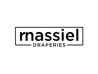 rnassiel Draperies logo design by johana