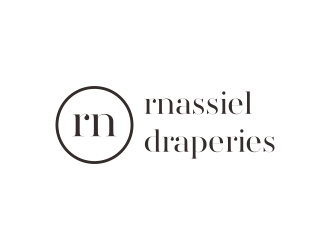 rnassiel Draperies logo design by yeve