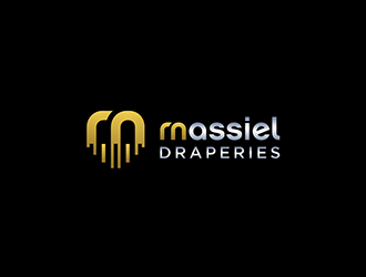 rnassiel Draperies logo design by DuckOn