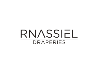 rnassiel Draperies logo design by muda_belia