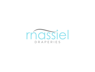 rnassiel Draperies logo design by haidar