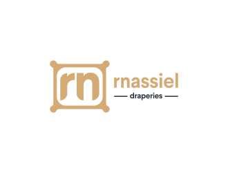 rnassiel Draperies logo design by hashirama