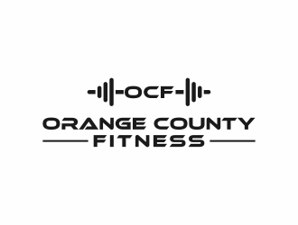 Orange County Fitness (OCF) logo design by y7ce
