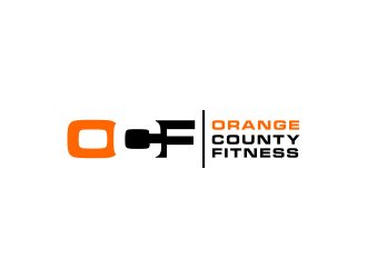 Orange County Fitness (OCF) logo design by Devian
