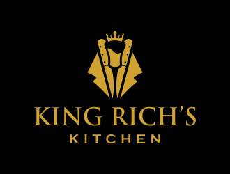 King Rich’s Kitchen logo design by cikiyunn