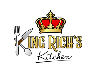 King Rich’s Kitchen logo design by haze