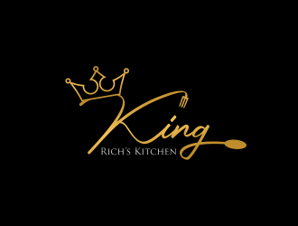 King Rich’s Kitchen logo design by Msinur