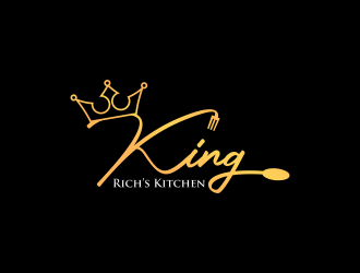 King Rich’s Kitchen logo design by Msinur