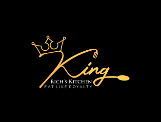 King Rich’s Kitchen logo design by Msinur