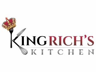 King Rich’s Kitchen logo design by adwebicon