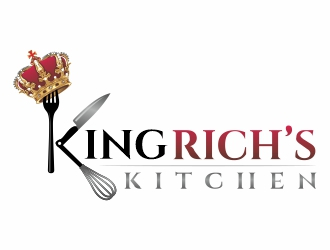 King Rich’s Kitchen logo design by adwebicon