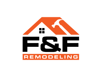 F & F Remodeling  logo design by denfransko