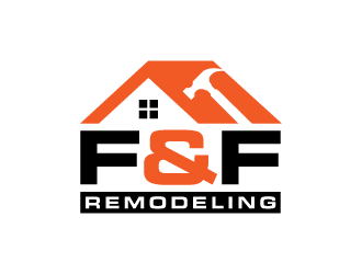F & F Remodeling  logo design by denfransko