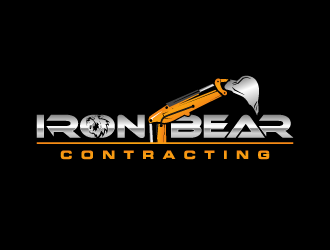 Iron bear contracting  logo design by torresace
