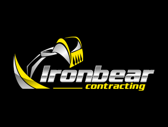 Iron bear contracting  logo design by done