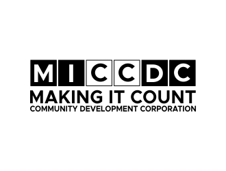 Making it Count Community Development Corporation  logo design by done