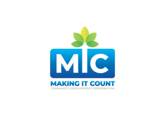 Making it Count Community Development Corporation  logo design by crazher
