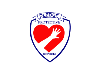 PLEDGE PROTECTIVE SERVICES logo design by Rexi_777