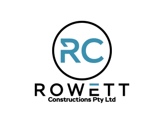 Rowett Constructions Pty Ltd logo design by Gwerth