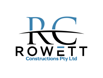 Rowett Constructions Pty Ltd logo design by Gwerth