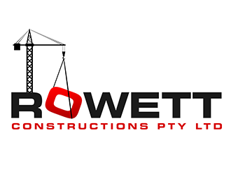 Rowett Constructions Pty Ltd logo design by 3Dlogos