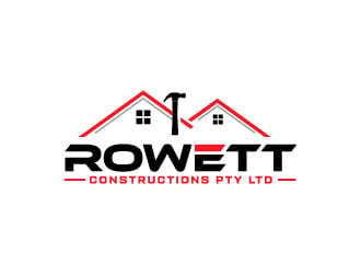 Rowett Constructions Pty Ltd logo design by Erasedink