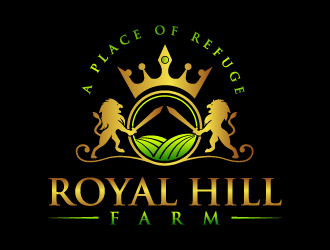 Royal Hill Farm  logo design by MUSANG