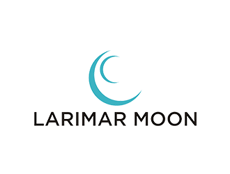 Larimar Moon logo design by EkoBooM