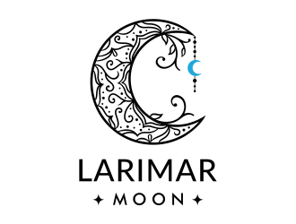 Larimar Moon logo design by Gopil