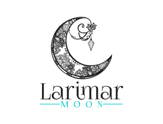 Larimar Moon logo design by Suvendu