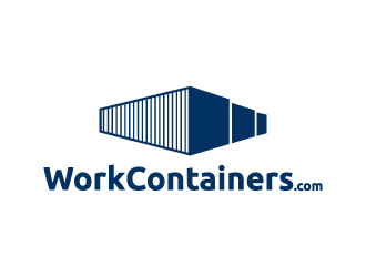 WorkContainers.com / Work Containers logo design by sakarep