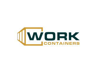 WorkContainers.com / Work Containers logo design by Gwerth